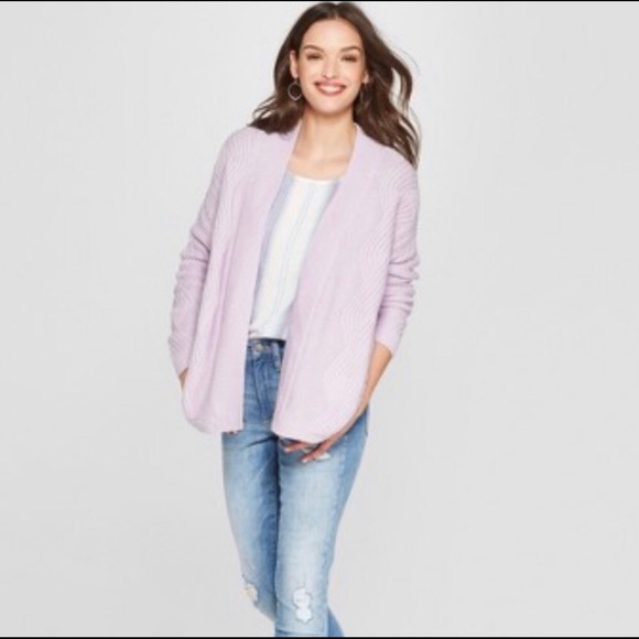 purple cardigan target